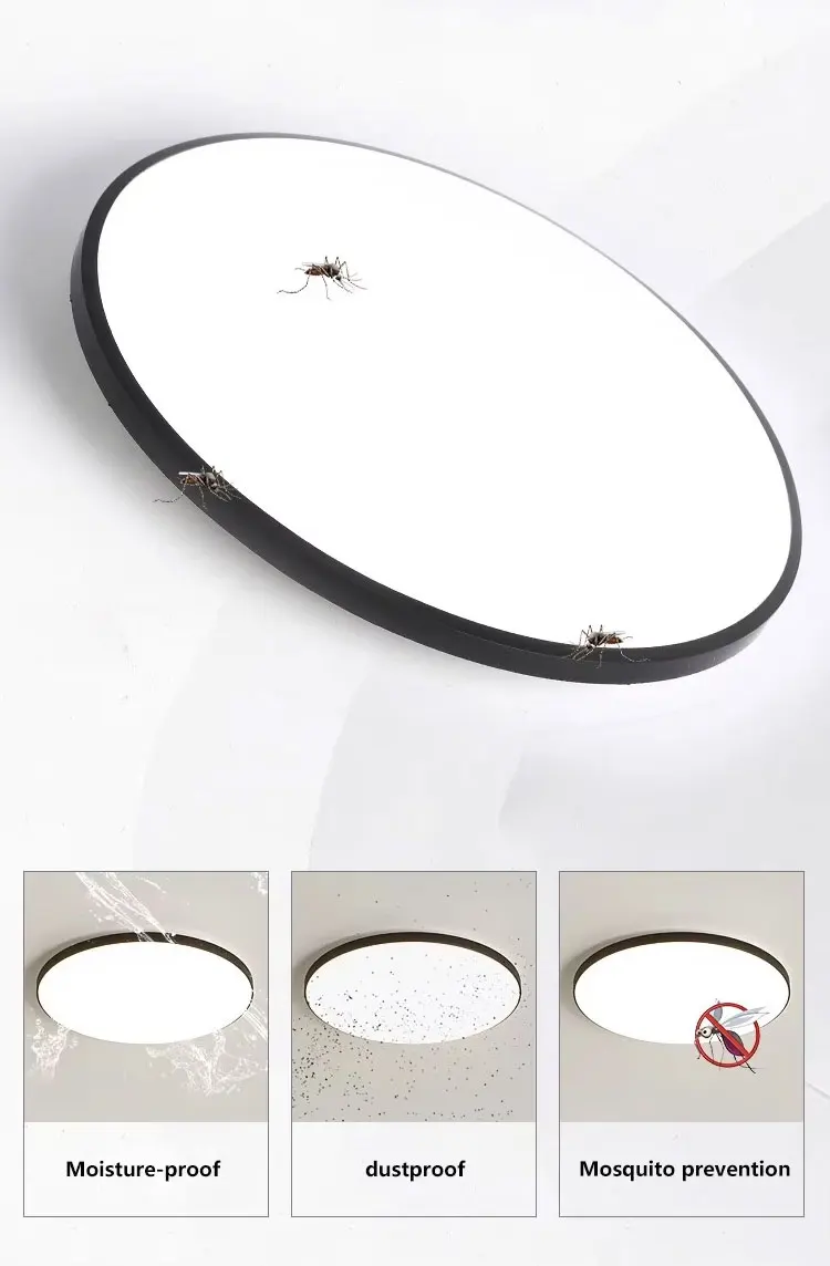 Ultra-Slim Waterproof LED Ceiling Light