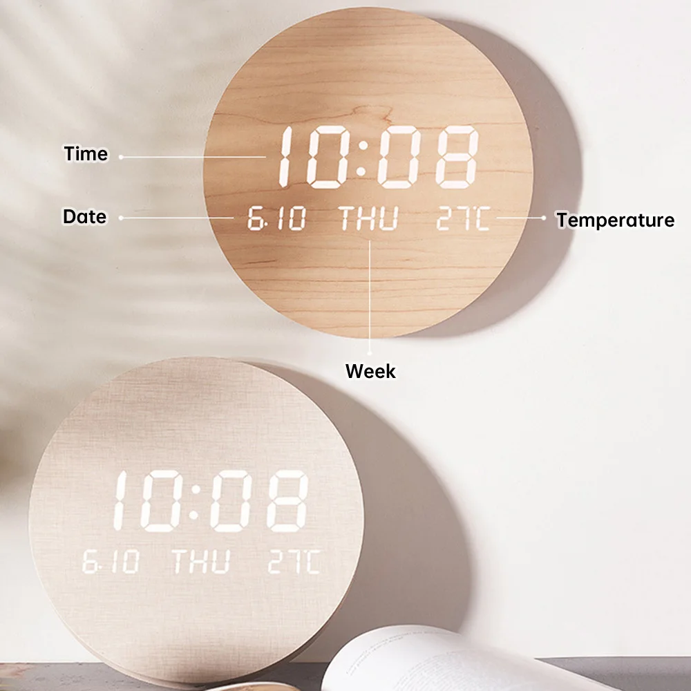 Nordic LED Wall Clock