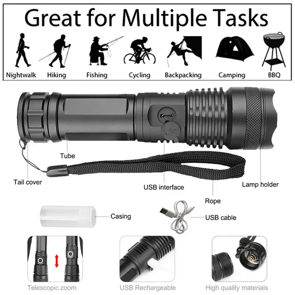 Tactical LED Flashlight