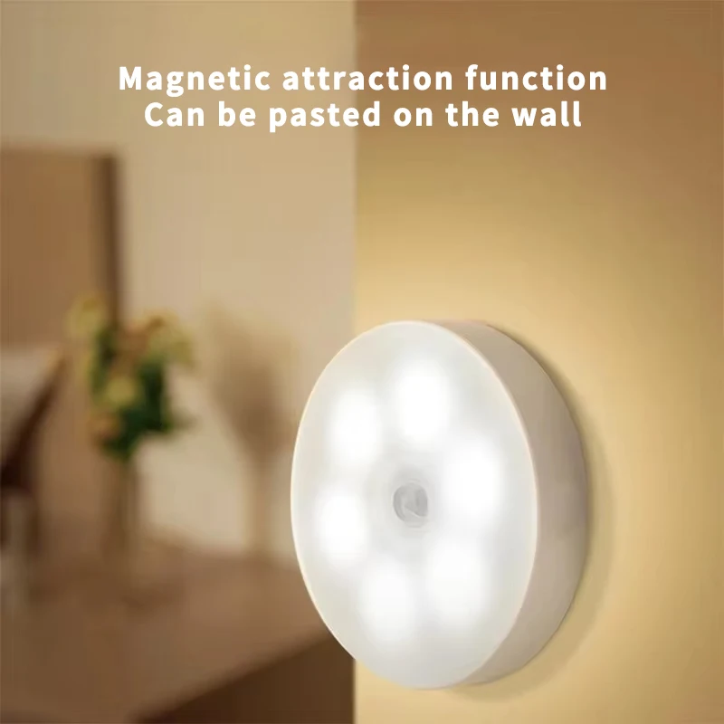 Mini Rechargeable Magnetic LED Night Light