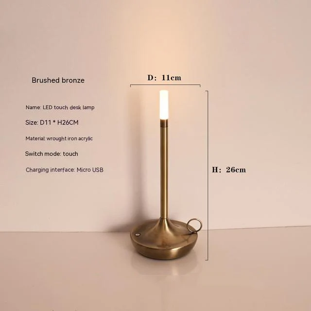 Candlelight Touch Lamp