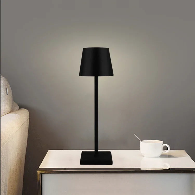 Portable Rechargeable Metal Table Lamp