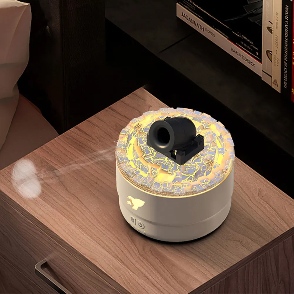 Aromatherapy Flame Humidifier with RGB Lights