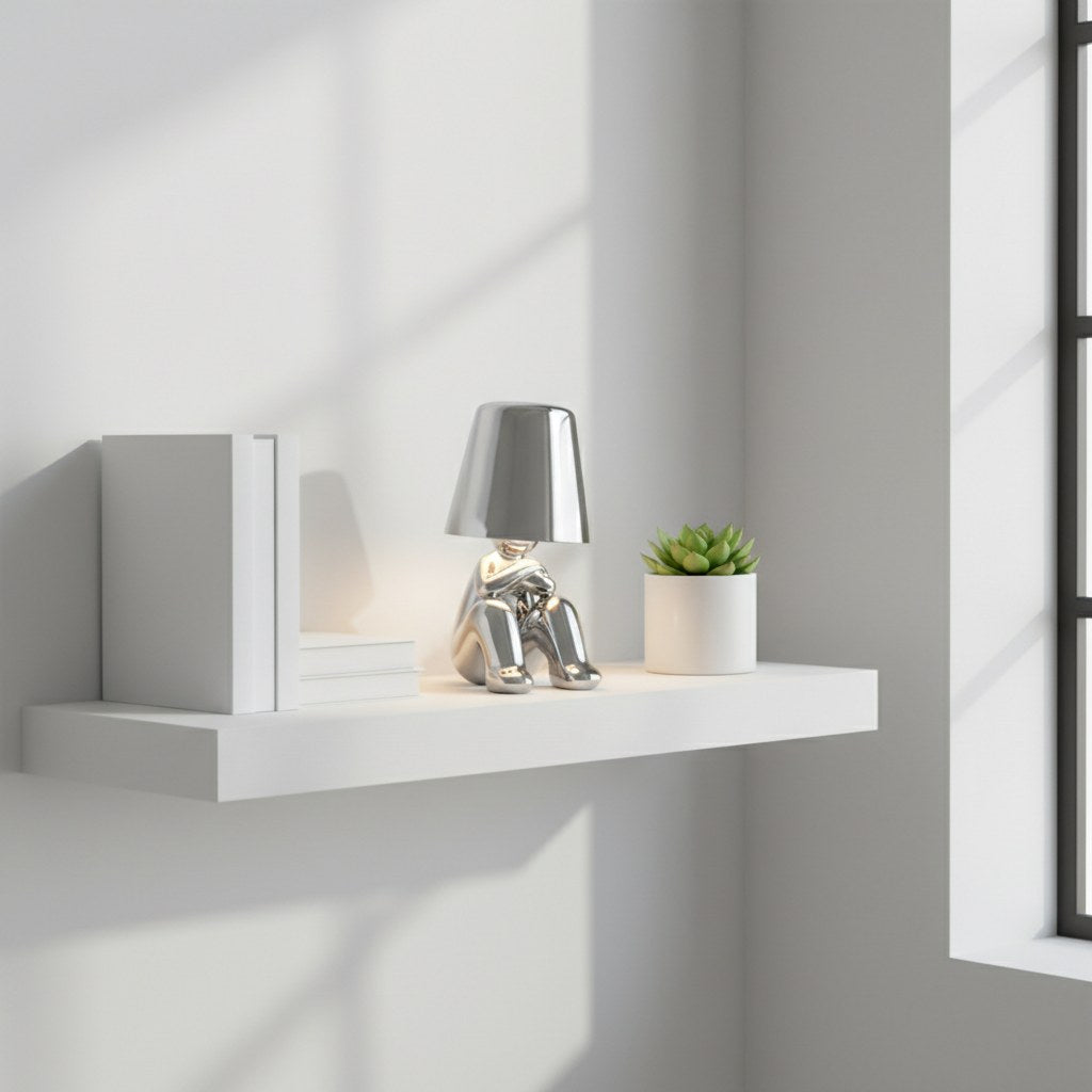 Little Golden Man Decorative Table Lamp | Rechargeable Touch Night Light