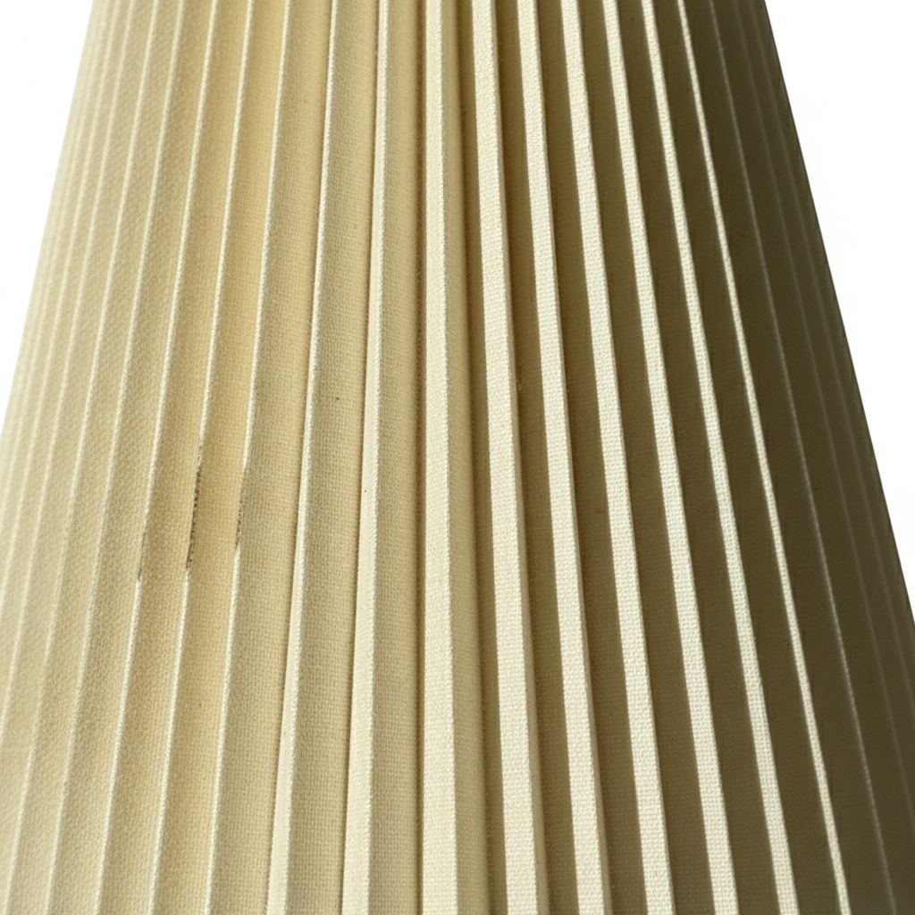 Pleated Fabric Table Lamp - Beige Variant IMG03 lifestyle