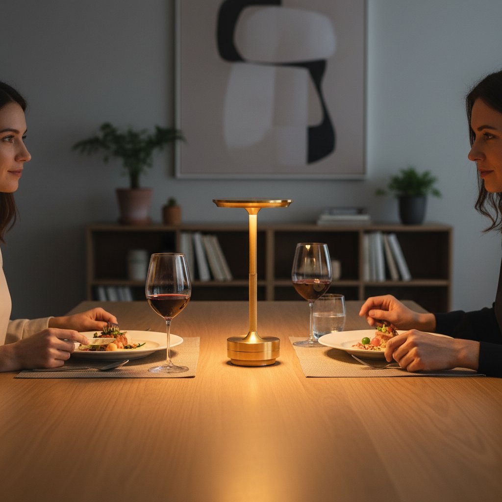 Touch lamp Gold - Dining lifestyle