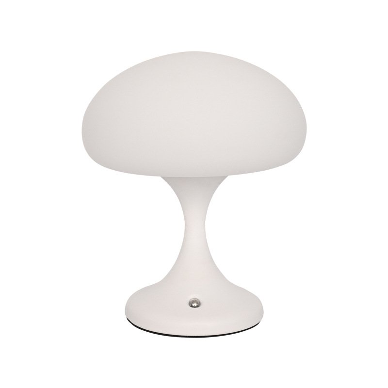 Rechargeable jellyfish LED lamp pearl white - variant hero white background