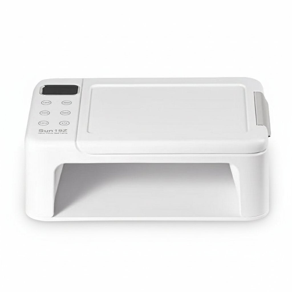UV LED nail lamp white variant - clean white background