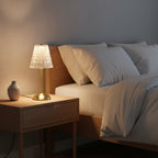 Crystal Small Table Lamp - Star Dots lifestyle bedside | Lumiliving