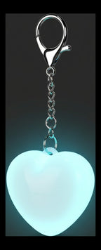 LED Heart Keychain Light | Touch-Activated Handbag & Purse Illuminator