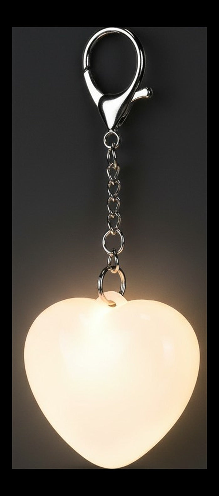 LED Heart Keychain Light | Touch-Activated Handbag & Purse Illuminator