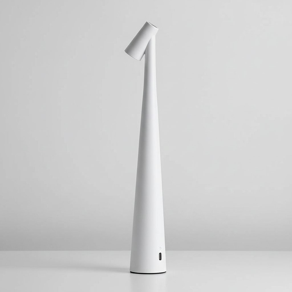 Rechargeable LED Night Light - White - Infographic Usbc