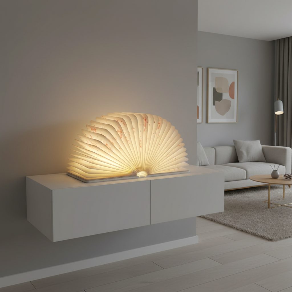 LumiLiving Folding Book Lamp - Lifestyle 3