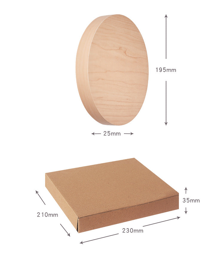 Nordic LED wall clock detail specifications - feature 4