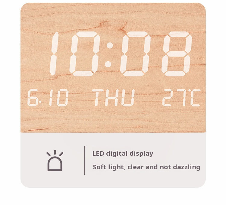 Nordic LED wall clock detail specifications - feature 11