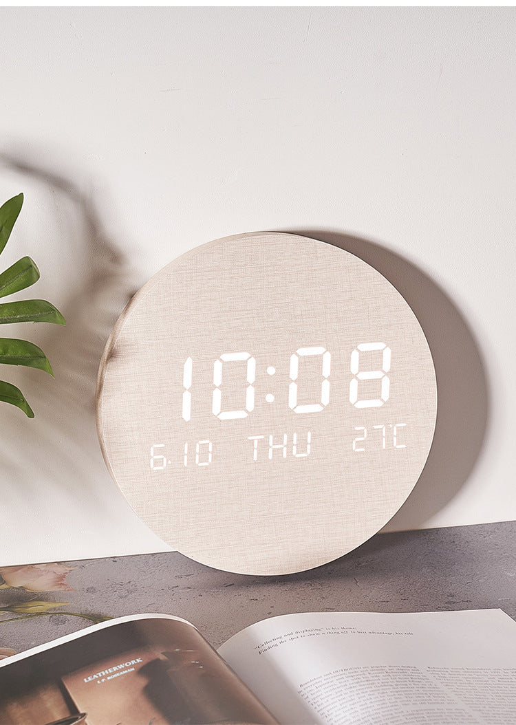 Nordic LED wall clock detail specifications - feature 14