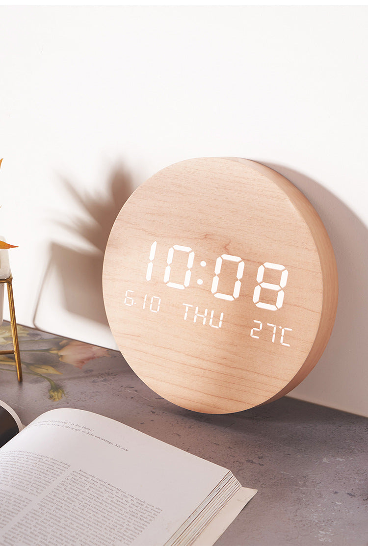 Nordic LED wall clock detail specifications - feature 15