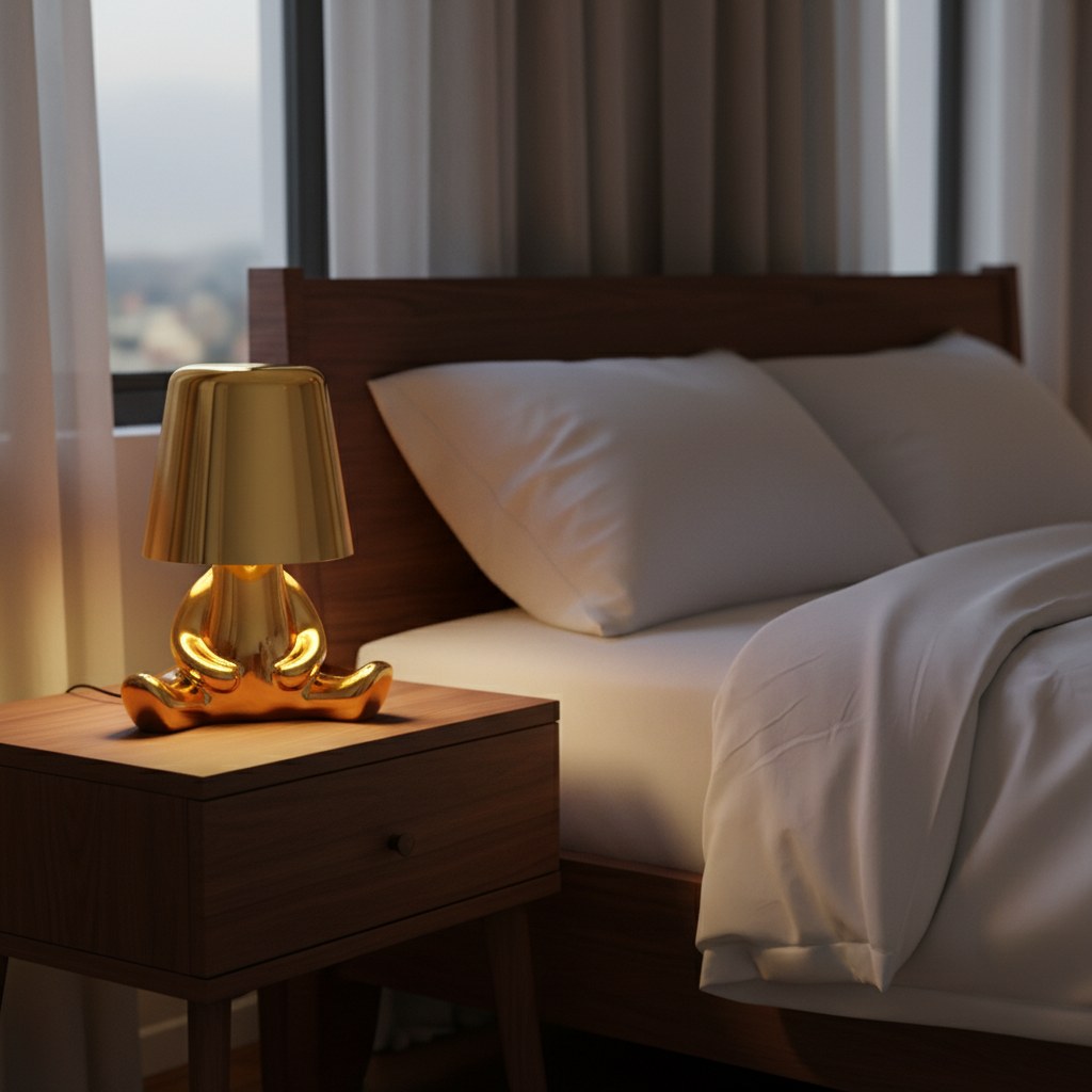 Gold Seated Relaxed LLTL003-03 lifestyle bedroom
