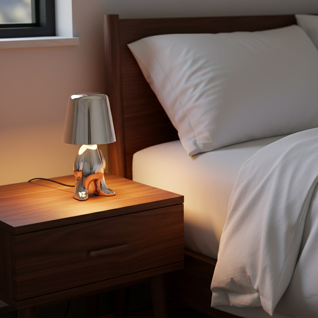 Silver Standing LLTL003-05 lifestyle bedroom