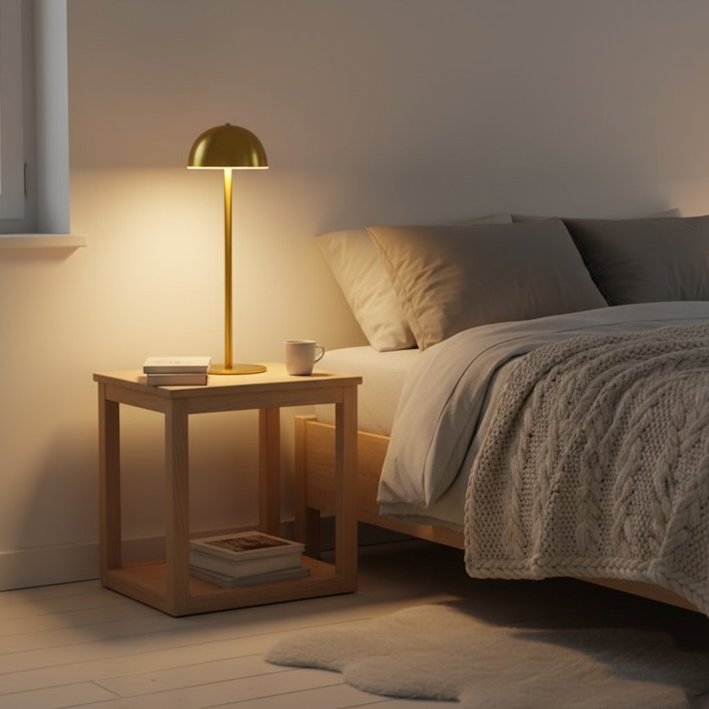 Minimalist Rechargeable LED Table Lamp - Touch Dimming | Dining & Bedroom
