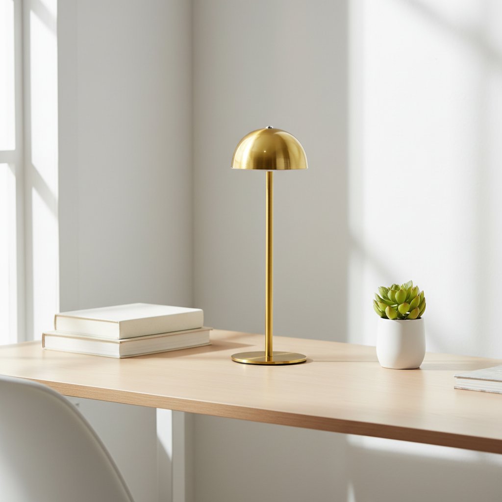 Minimalist Rechargeable LED Table Lamp - Touch Dimming | Dining & Bedroom