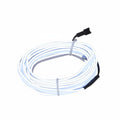 LED Car Interior Light Strip 2-Pack | 5m Battery Powered - White