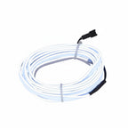 LED Car Interior Light Strip 2-Pack | 5m Battery Powered - White