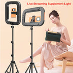 LumiLiving 26cm color Ring Light with 2.1m Floor Stand