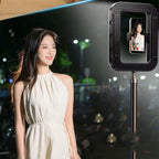 LumiLiving 26cm color Ring Light with 2.1m Floor Stand