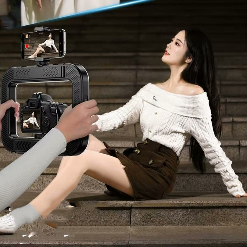 LumiLiving 26cm color Ring Light with 2.1m Floor Stand