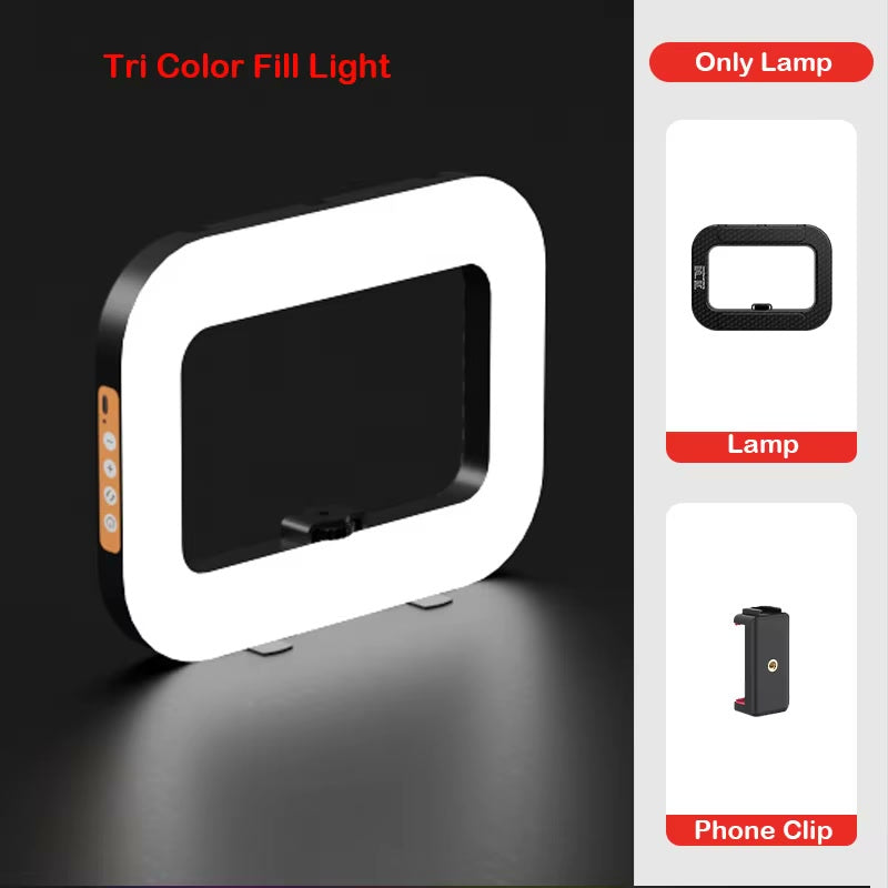 LumiLiving 26cm color Ring Light with 2.1m Floor Stand