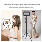LumiLiving 26cm color Ring Light with 2.1m Floor Stand
