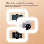 LumiLiving 26cm color Ring Light with 2.1m Floor Stand