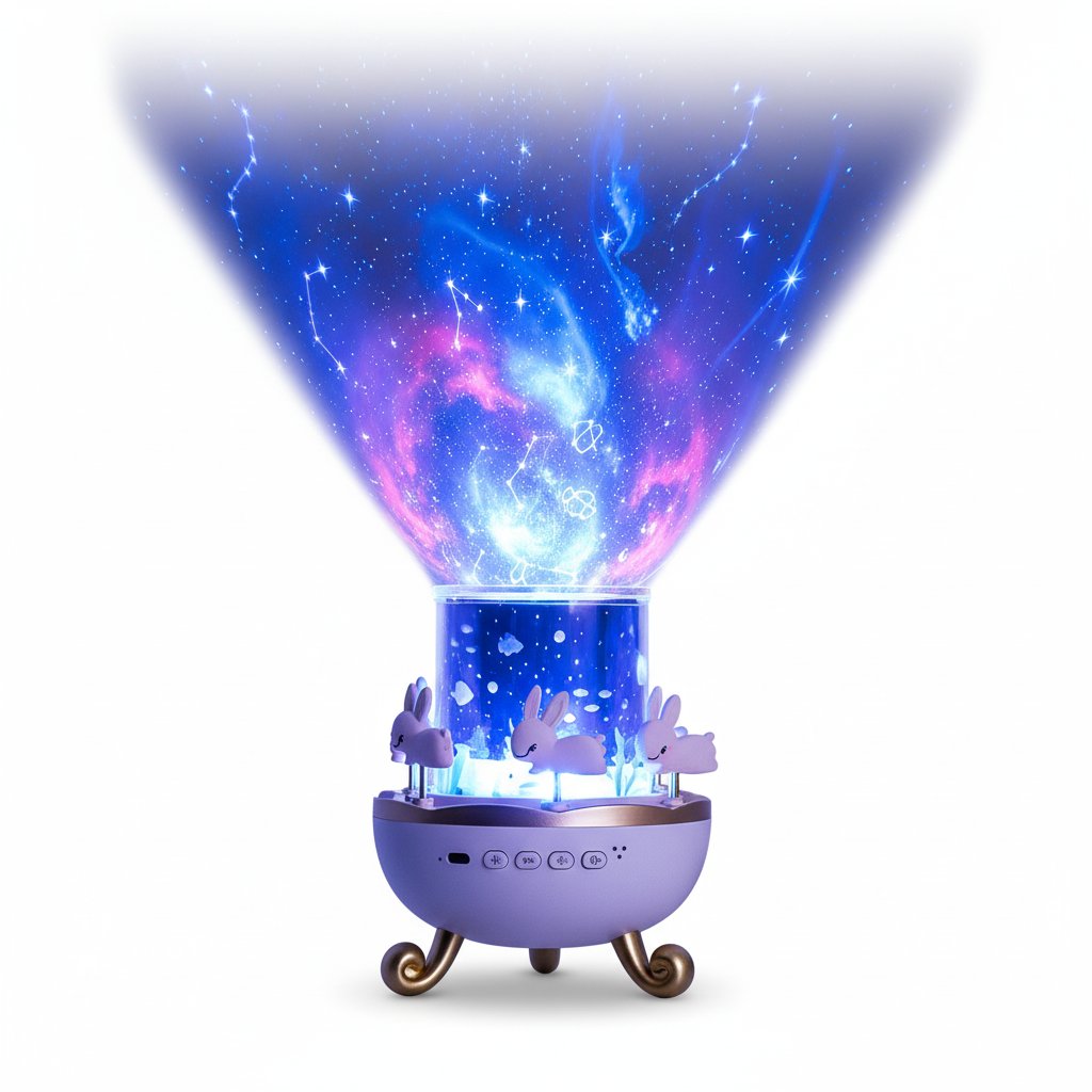 Starry Sky Light Projector — White Background Hero