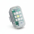 LED Wireless Remote Control Strobe Warning Lights - 7 Colours 30+ Modes