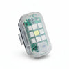LED Wireless Remote Control Strobe Warning Lights - 7 Colours 30+ Modes