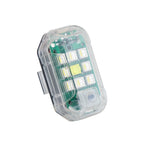 LED Wireless Remote Control Strobe Warning Lights - 7 Colours 30+ Modes