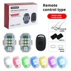 LED Wireless Remote Control Strobe Warning Lights - 7 Colours 30+ Modes