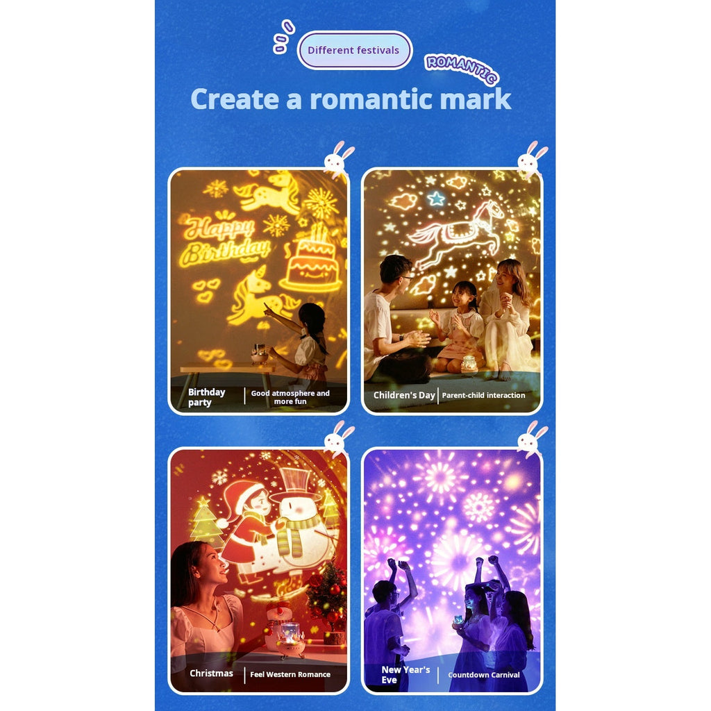 Star Projector — Multiple Projection Themes