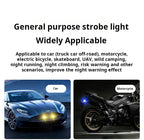 LED Wireless Remote Control Strobe Warning Lights - 7 Colours 30+ Modes