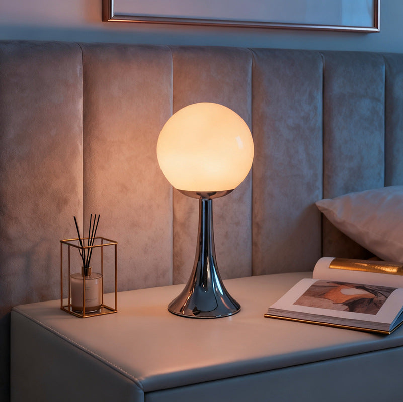 Retro Spherical Bedside Lamp - room decor