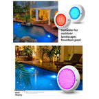 Multiple colour modes underwater LED pool light