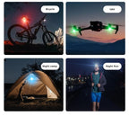 LED Wireless Remote Control Strobe Warning Lights - 7 Colours 30+ Modes