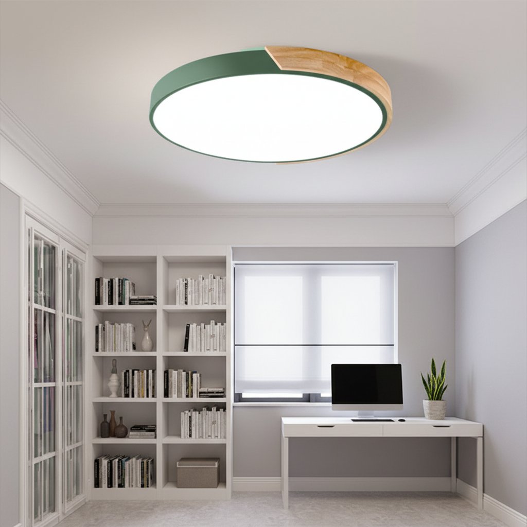 Nordic Ceiling Light - Study Setting