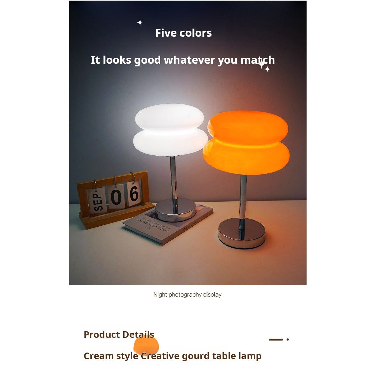 Bauhaus table lamp pair lifestyle - ambient home decor