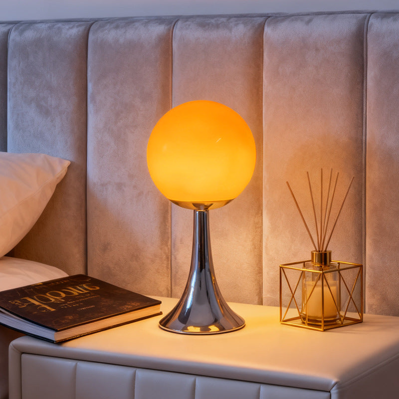 USB Globe Table Lamp - bedroom nightstand