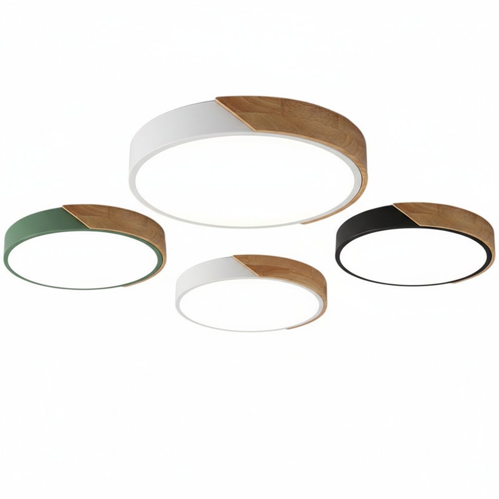 Nordic Ceiling Light - Color Comparison