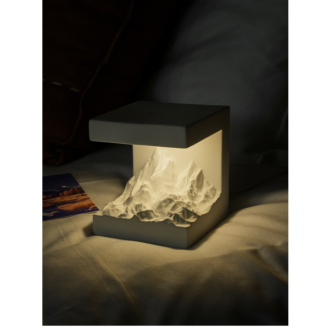 mountain night light - warm ambient lighting