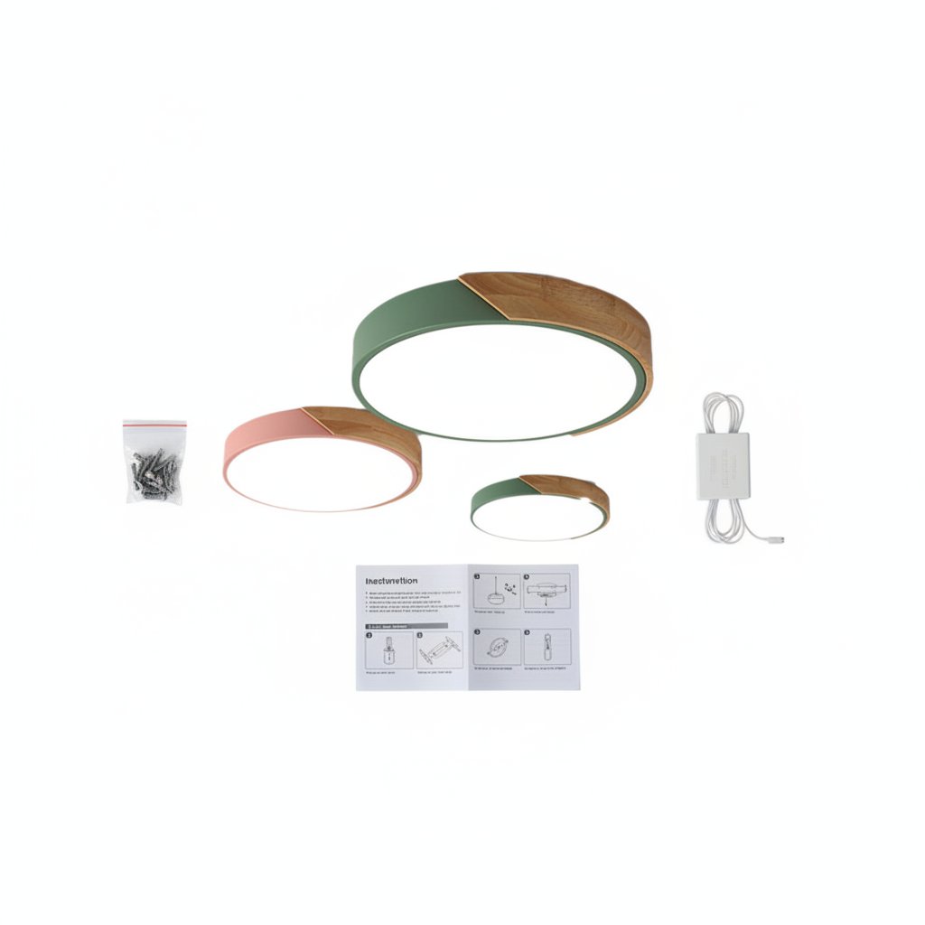 Nordic Ceiling Light - What's in Box
