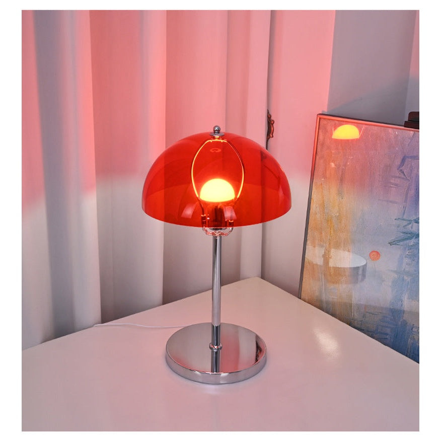 Bauhaus acrylic dome table lamp lifestyle modern interior